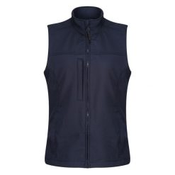 Bezrękawnik Damski Softshell Flux. Niebieskie kurtki sportowe Regatta, xl, bez wzorów, z softshellu, bez kaptura, trekkingowe. Za 160.99 zł.