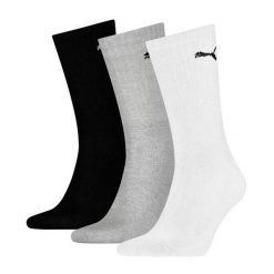 Skarpetki Unisex Dla Dorosłych Sportowe 3pak. Białe skarpety Puma, bez wzorów. Za 65.99 zł.