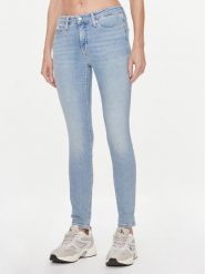 Calvin Klein Jeans Jeansy J20J222444 Niebieski Skinny Fit. Niebieskie jeansy Calvin Klein Jeans, bez wzorów. Za 299.99 zł.