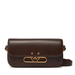Torebka Emporio Armani. Brązowe listonoszki Emporio Armani, bez wzorów, bez dodatków. Za 809.99 zł.