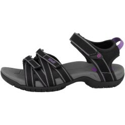 Buty do chodzenia damskie Teva Tirra. Czarne trekkingi Teva, z materiału, trekkingowe. Za 279.00 zł.