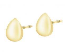 Złote kolczyki - łezki. Żółte kolczyki Apart, złote. Za 739.00 zł.