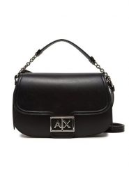 Armani Exchange Torebka XW000940 AF13687 UC001 Czarny. Czarne torebki klasyczne Armani Exchange, bez wzorów, ze skóry, bez dodatków. Za 459.99 zł.