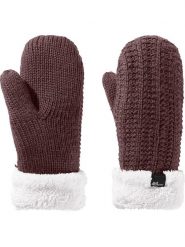 Jack Wolfskin Rękawiczki "Highloft" w kolorze brązowym rozmiar: M. Brązowe rękawiczki Jack Wolfskin, bez wzorów, z materiału. Za 154.43 zł.