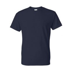 Koszulka DryBlend Unisex Dla Dorosłych. Niebieskie bluzki GILDAN, xl, bez wzorów, sportowe, bez kołnierzyka, bez ramiączek. Za 57.99 zł.
