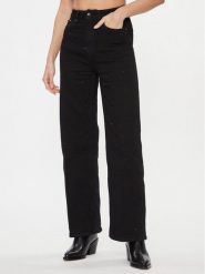 Pepe Jeans Jeansy Sparkle PL204604 Czarny Relaxed Fit. Czarne jeansy Pepe Jeans, bez wzorów. Za 339.99 zł.