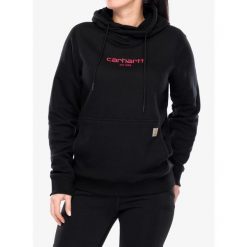 Bluza z kapturem damska Carhartt Force Lightweight Sweatshirt. Czarne bluzy Carhartt, s, bez wzorów, z kapturem. Za 287.99 zł.