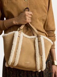 LAUREN RALPH LAUREN Torebka 431P18713001 Brązowy. Brązowe torebki klasyczne Lauren Ralph Lauren, bez wzorów, ze skóry, bez dodatków. Za 1,599.00 zł.