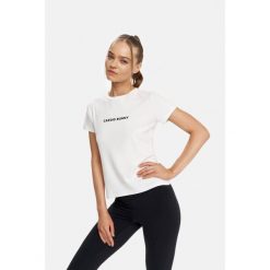 Koszulka Fitness Damska Cardio Bunny Easy. Białe bluzki Cardio Bunny, xs, bez wzorów, sportowe, bez kołnierzyka, bez ramiączek. Za 79.00 zł.