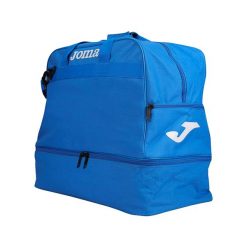 Torba sportowa treningowa Joma Training III na ramię z kieszenią na buty 45 L. Niebieskie torby na ramię Joma, bez wzorów, sportowe, na ramię, bez dodatków. Za 79.99 zł.