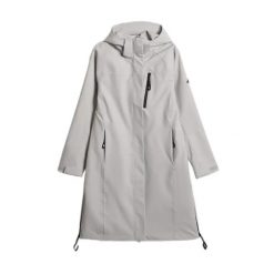 Parka dla kobiet 4F F1114. Szare parki 4f, na lato, l, z materiału, bez kaptura. Za 335.00 zł.