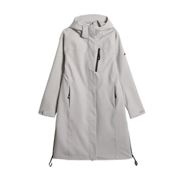 Parka dla kobiet 4F F1114. Szare parki 4f, na lato, l, z materiału, bez kaptura. Za 335.00 zł.