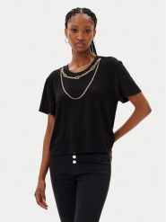 MET T-Shirt M10 262TP Czarny Regular Fit. Czarne t-shirty MET, l, bez wzorów, z wiskozy, bez kołnierzyka, bez ramiączek. Za 179.99 zł.