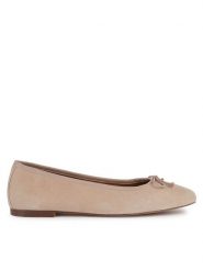 Geox Baleriny D Marsilea D45W6A 02111 C8156 Beżowy. Brązowe baleriny Geox, bez wzorów, ze skóry, bez obcasa. Za 279.99 zł.