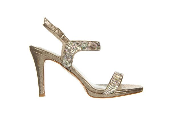 Sandały Bayla-187 587-536 Gold 22 187050, Złoty, Skóra ekologiczna - 39. Żółte sandały Bayla, bez wzorów, z materiału, bez obcasa, bez zapięcia. W wyprzedaży za 134.10 zł.