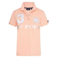 Damskie jeździeckie polo HV Polo Favouritas. Brązowe koszulki polo HV POLO, xs, bez wzorów, bez kołnierzyka, bez ramiączek. Za 277.50 zł.