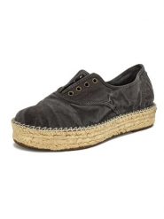 Natural world Espadryle w kolorze antracytowym rozmiar: 38. Czarne espadryle Natural World, bez wzorów, bez obcasa, bez zapięcia. Za 140.95 zł.