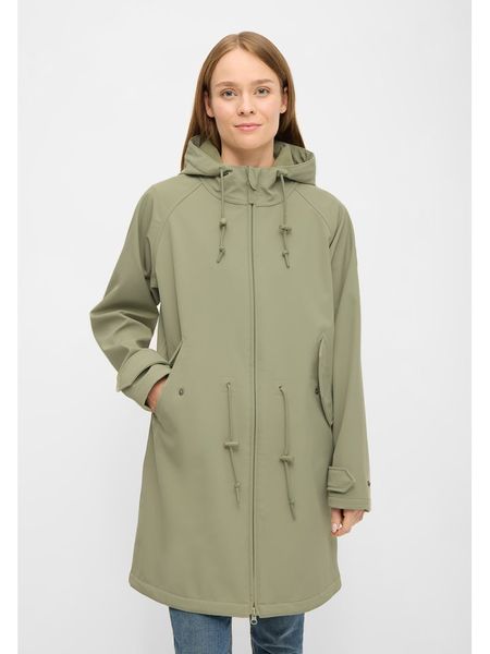 Derbe Parka funkcyjna w kolorze khaki rozmiar: 40. Brązowe parki Derbe, m, z materiału, bez kaptura. Za 414.95 zł.