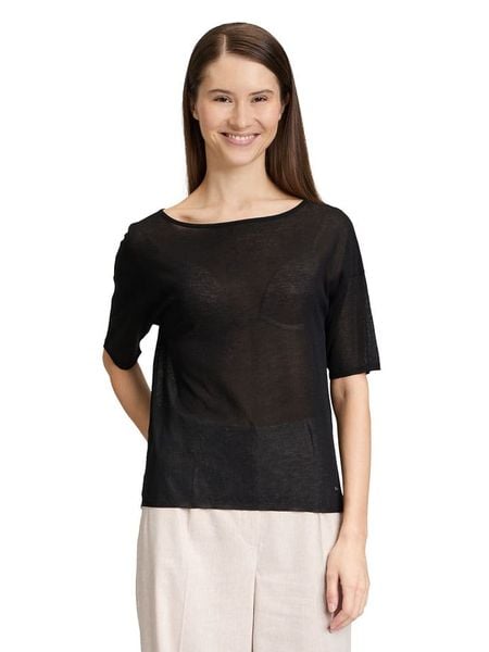 BETTY & CO Sweter w kolorze czarnym rozmiar: 38. Czarne swetry Betty & Co, bez wzorów, bez ramiączek. Za 76.95 zł.