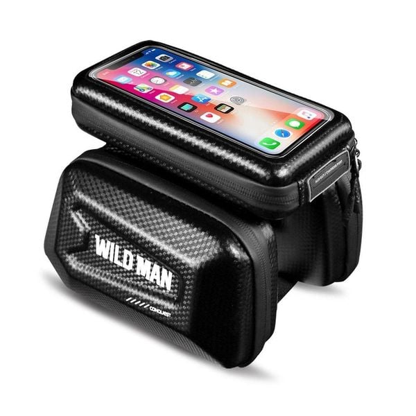 Torba z zamkiem WILDMAN E6S 1,2L. Czarne torby na ramię WILDMAN, bez wzorów, z materiału, biznesowe, na ramię, bez dodatków. Za 147.60 zł.