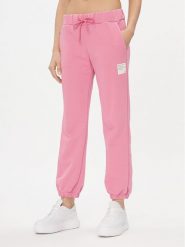 Please Spodnie dresowe P2SHBUT000 Różowy Regular Fit. Czerwone spodnie dresowe Please, xs, bez wzorów, z bawełny. Za 179.99 zł.