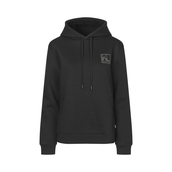 Bluza do jazdy konnej Kingsland Valiano. Czarne bluzy KINGSLAND, na zimę, bez wzorów, bez kaptura. W wyprzedaży za 384.50 zł.