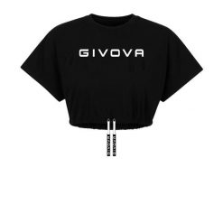 Givova damska koszulka z dekoltem łódką XL. Czarne koszulki sportowe Givova, bez wzorów, bez ramiączek. Za 260.99 zł.