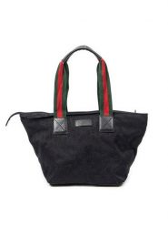 Gucci Torebka w kolorze czarnym - 36 x 27 x 11 cm rozmiar: onesize. Czarne torby na ramię Gucci, bez wzorów, z materiału, na ramię, bez dodatków. Za 2,240.99 zł.