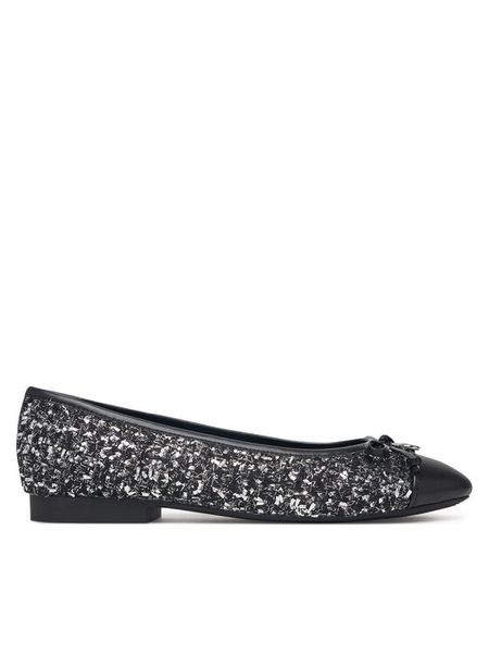 MICHAEL Michael Kors Baleriny Piper Flex 40F6PIFP1D Czarny. Czarne baleriny MICHAEL Michael Kors, bez wzorów, z materiału, bez obcasa. Za 679.99 zł.