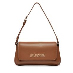 Torebka LOVE MOSCHINO. Brązowe torebki klasyczne Love Moschino, bez wzorów, bez dodatków. Za 369.99 zł.