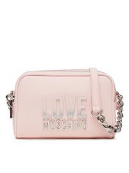 LOVE MOSCHINO Torebka JC4255PP0MKD0601 Różowy. Czerwone listonoszki Love Moschino, bez wzorów, ze skóry, bez dodatków. Za 959.99 zł.