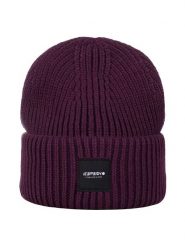 Icepeak Czapka beanie w kolorze fioletowym rozmiar: onesize. Różowe czapki Icepeak, bez wzorów, z materiału. Za 52.79 zł.