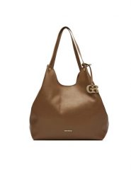 Gino Rossi Torebka CEO-ERIQA-LDA01 Brązowy. Brązowe shopper Gino Rossi, bez wzorów, z materiału, bez dodatków. Za 329.99 zł.
