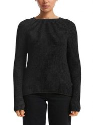 S.Oliver Sweter w kolorze czarnym rozmiar: M. Czarne swetry S.Oliver, m, bez wzorów, bez ramiączek. Za 109.95 zł.