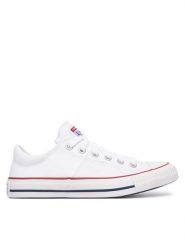Converse Trampki Chuck Taylor All Star Madison Canvas 563509C Biały. Białe trampki Converse, bez wzorów, z materiału, bez zapięcia. Za 299.99 zł.