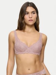 Triumph Biustonosz z fiszbiną Amourette 10209584 Różowy. Czerwone biustonosze Triumph, bez wzorów, z syntetyku. Za 131.67 zł.