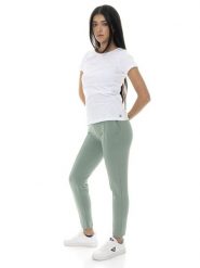 Bluza lekki z bawełna z kieszenie na co dzień. Zielone bluzy LEONE 1947 APPAREL, xs, bez wzorów, z bawełny, bez kaptura. Za 248.39 zł.
