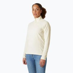 Bluza trekkingowa damska Helly Hansen Daybreaker 1/2 Zip. Białe bluzy Helly Hansen, bez wzorów, bez kaptura. Za 319.50 zł.