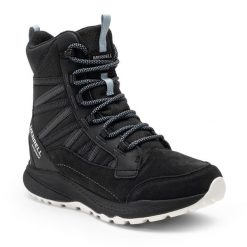 Śniegowce damskie Merrell Bravada Edge 2 Thermo Mid WP. Czarne trapery i śniegowce Merrell. Za 599.99 zł.