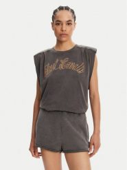 Just Cavalli T-Shirt 78PAHE10 Szary Loose Fit. Szare t-shirty Just Cavalli, m, bez wzorów, z bawełny, bez kołnierzyka, bez ramiączek. Za 549.99 zł.