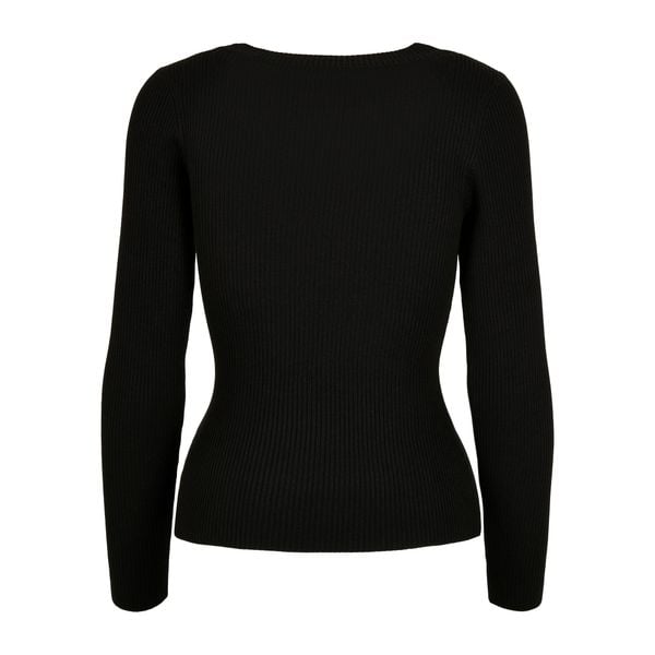 Sweter damski Urban Classics wide neckline (GT). Czarne swetry Urban Classics, na zimę, bez wzorów, bez ramiączek. Za 198.50 zł.