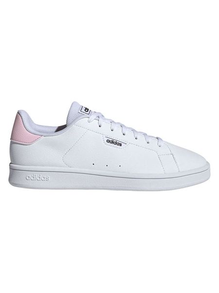 Adidas Sneakersy "Urban Court" w kolorze biało-jasnoróżowym rozmiar: 42. Białe trampki Adidas, bez wzorów, bez zapięcia. Za 130.99 zł.