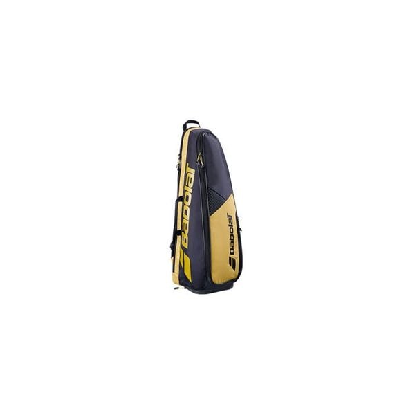 Torba do badmintona Babolat Backrack 3 czarno-złota. Żółte torby na ramię BABOLAT, bez wzorów, z materiału, na ramię, bez dodatków. Za 299.99 zł.