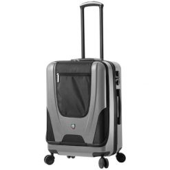 Mia Toro Walizka Podróżna m1325/3-M - Srebrna. Walizki Mia Toro. W wyprzedaży za 388.00 zł.