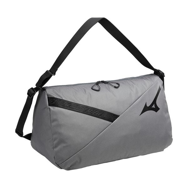 Torba sportowa Mizuno Waso Holdall. Szare torby na ramię Mizuno, bez wzorów, z materiału, sportowe, na ramię, małe, bez dodatków. Za 217.50 zł.