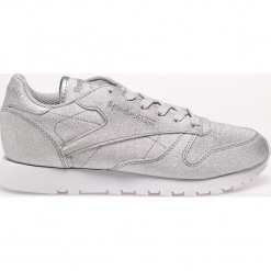 Reebok Classic - Buty. Szare obuwie sportowe Reebok Classic, z gumy, bez zapięcia, Reebok Classic. W wyprzedaży za 149.90 zł.