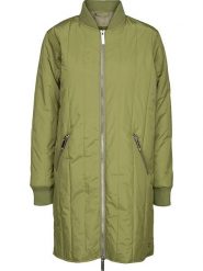 TicketWOMAN Płaszcz przejściowy "Jettie" w kolorze khaki rozmiar: 40. Brązowe płaszcze TicketWOMAN, bez wzorów, bez kaptura. Za 152.26 zł.