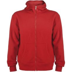 Bluza Z Kapturem Dla Dorosłych Unisex Montblanc Z Pełnym Zamkiem Błyskawicznym. Szare bluzy ROLY, l, bez wzorów, z bawełny, z kapturem. Za 123.99 zł.