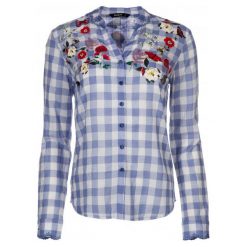 Desigual Koszula Damska Cabaceira L Niebieski. Koszule Desigual. W wyprzedaży za 255.00 zł.
