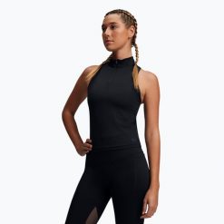 Koszulka treningowa damska Under Armour Vanish Elite Vent Tank. Czarne bluzki Under Armour, xl, bez wzorów, sportowe, bez kołnierzyka, bez ramiączek. Za 139.99 zł.